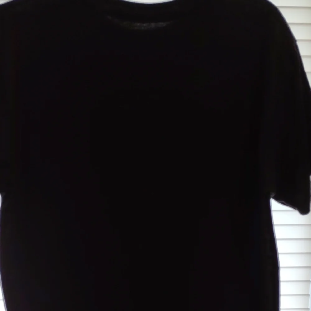 Black Cat T-Shirt with Yellow Eyes